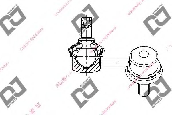 Тяга / стойка, стабилизатор DJ PARTS DL1285