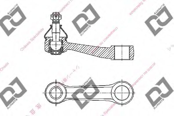 Сошка рулевого управления DJ PARTS DP1007