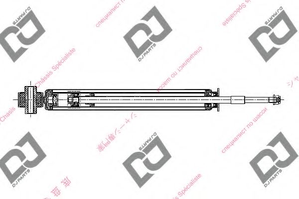 Амортизатор DJ PARTS DS1364GT