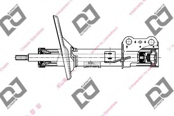 Амортизатор DJ PARTS DS1699GS
