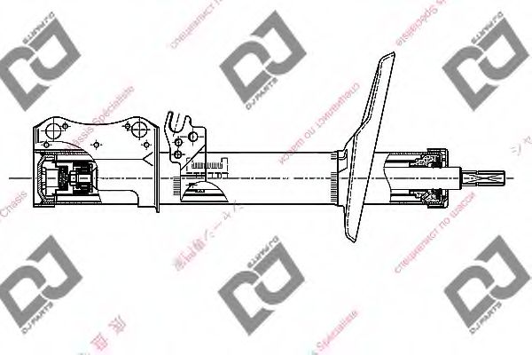 Амортизатор DJ PARTS DS1726GS