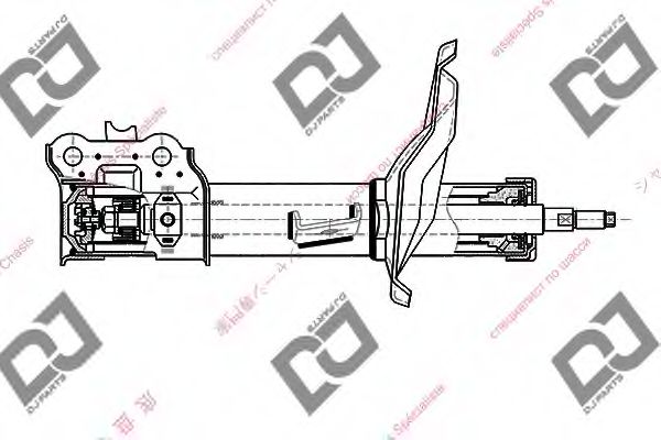 Амортизатор DJ PARTS DS1729GS