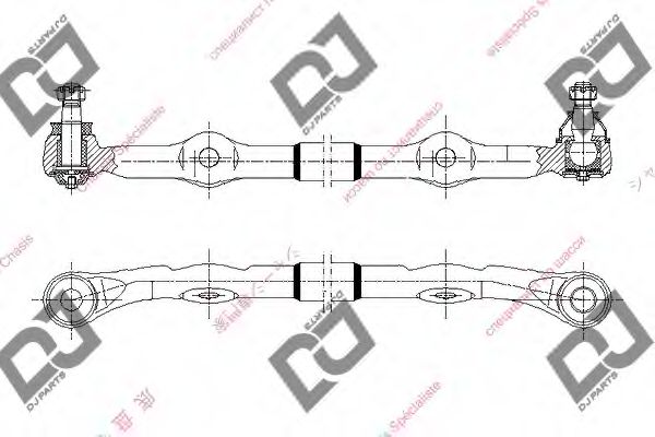 Продольная рулевая тяга DJ PARTS DC1002