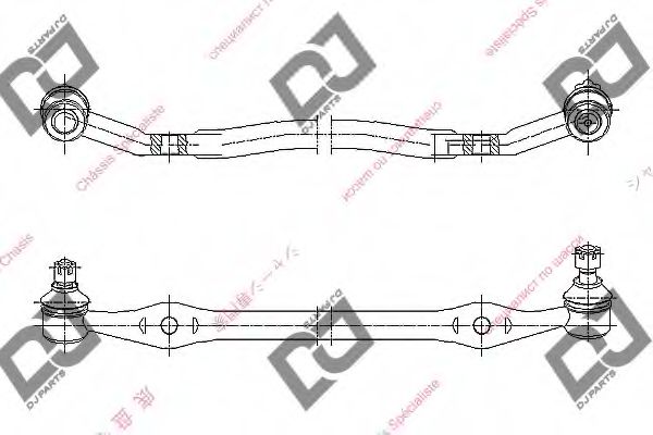 Продольная рулевая тяга DJ PARTS DC1017