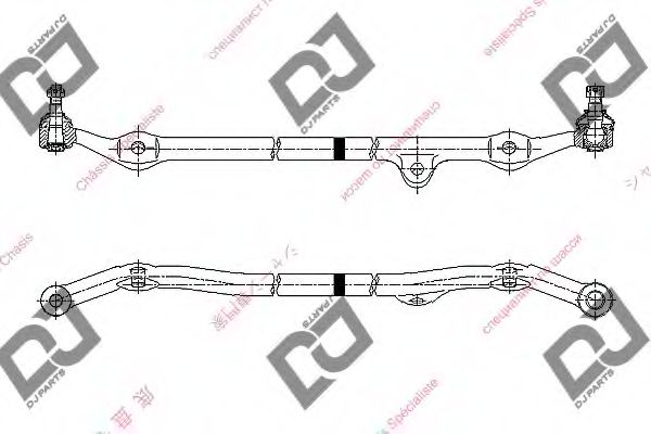 Продольная рулевая тяга DJ PARTS DC1018