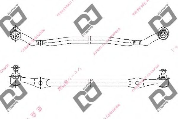 Продольная рулевая тяга DJ PARTS DC1035