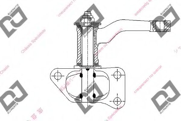 Маятниковый рычаг DJ PARTS DI1017