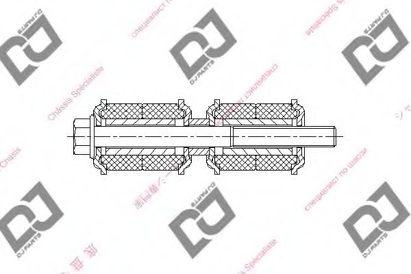 Тяга / стойка, стабилизатор DJ PARTS DL1039