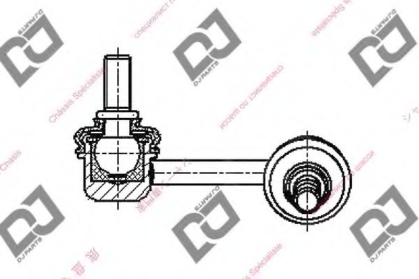 Тяга / стойка, стабилизатор DJ PARTS DL1054