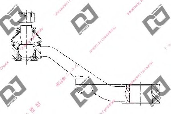 Сошка рулевого управления DJ PARTS DP1010