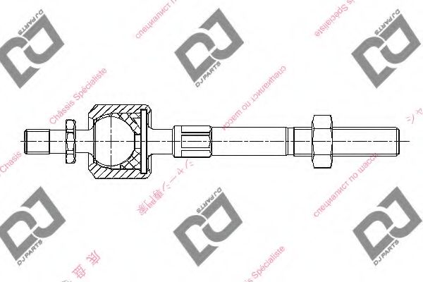 Осевой шарнир, рулевая тяга DJ PARTS DR1038