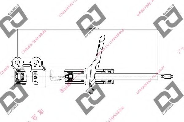 Амортизатор DJ PARTS DS1733GS