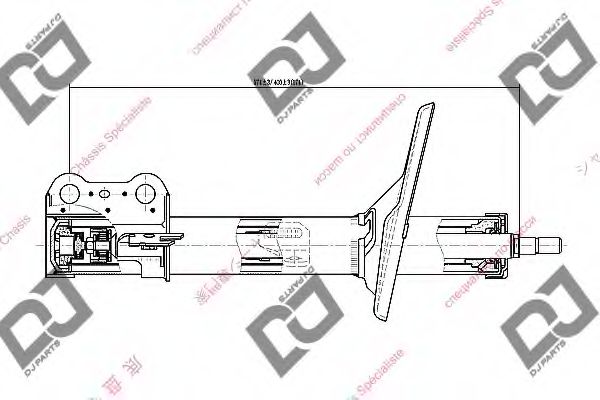 Амортизатор DJ PARTS DS1746GS