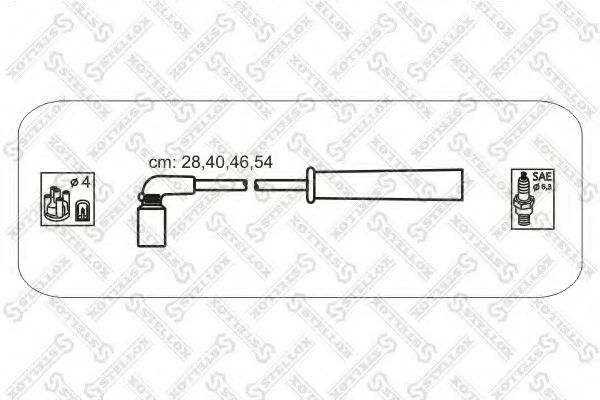 Комплект проводов зажигания STELLOX 10-30044-SX