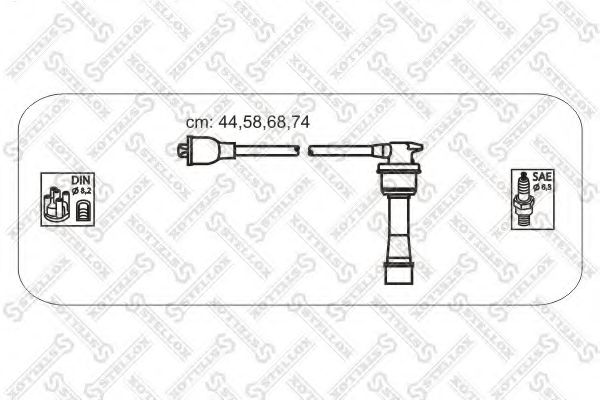 Комплект проводов зажигания STELLOX 10-38399-SX