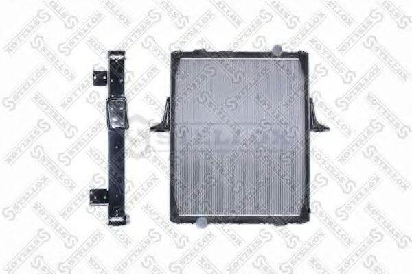 Радиатор, охлаждение двигателя STELLOX 81-03321-SX