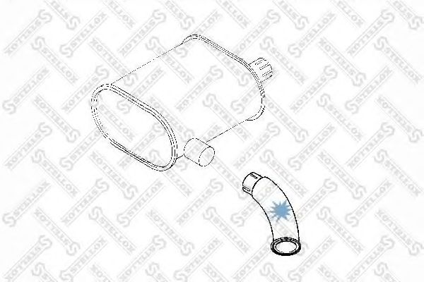 Труба выхлопного газа STELLOX 82-03681-SX