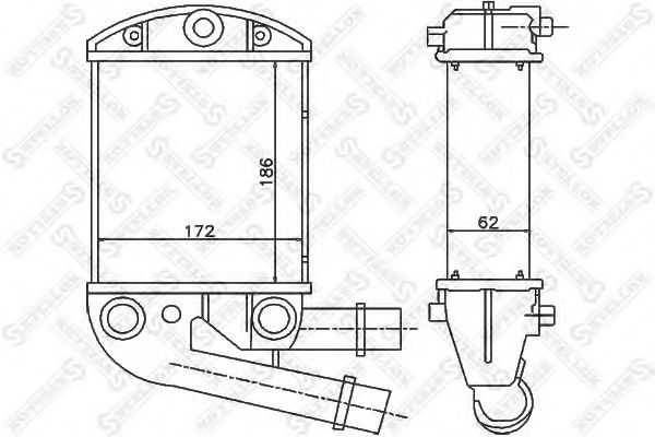 Интеркулер STELLOX 10-40203-SX