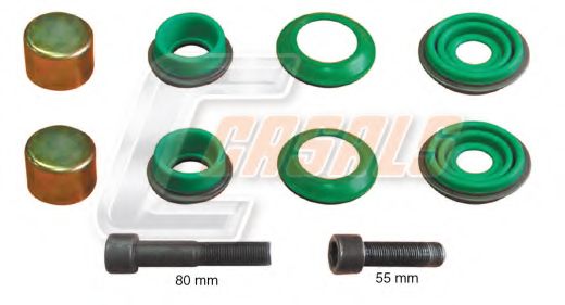 Ремкомплект, тормозной суппорт CASALS MD406