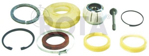 ремонтный комплект, рычаг подвески; Ремкомплект, центральный шарнир - треугольный рычаг ROTA 2057460