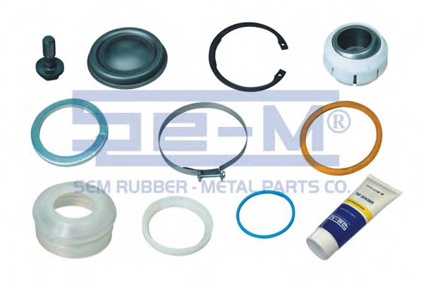 ремонтный комплект, рычаг подвески; Ремкомплект, центральный шарнир - треугольный рычаг SEM LASTIK 7829