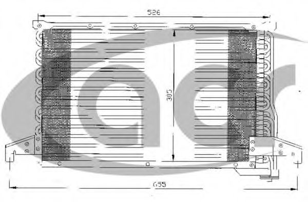 Конденсатор, кондиционер ACR 300307