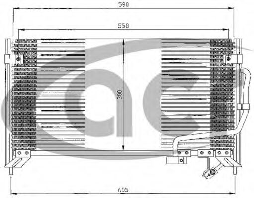 Конденсатор, кондиционер ACR 300352