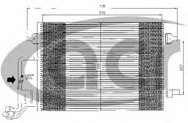 Конденсатор, кондиционер ACR 300388