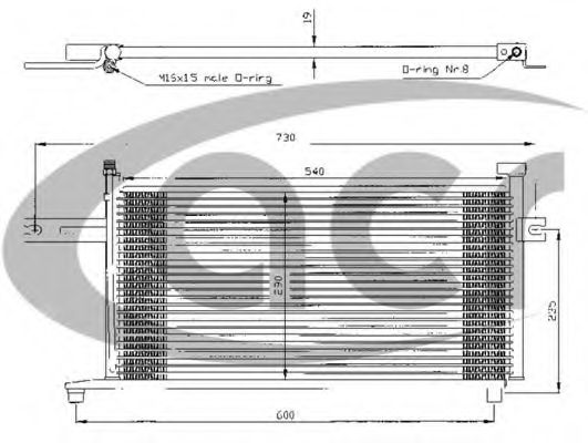 Конденсатор, кондиционер ACR 300397