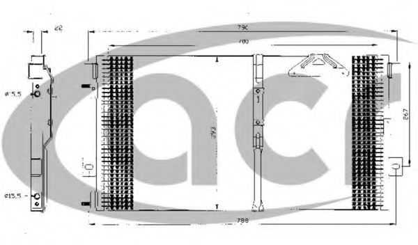 Конденсатор, кондиционер ACR 300410