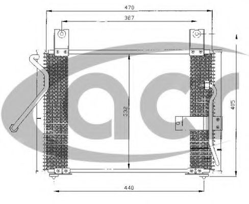 Конденсатор, кондиционер ACR 300423