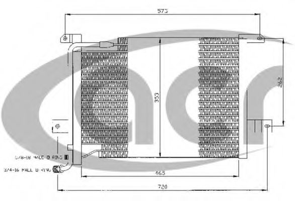 Конденсатор, кондиционер ACR 300465