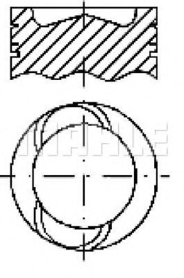 Поршень METAL LEVE P2137