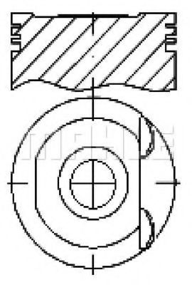 Поршень METAL LEVE P9226