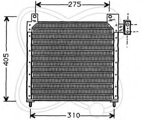 Конденсатор, кондиционер ELECTRO AUTO 30D0013