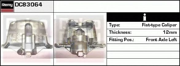 Тормозной суппорт DELCO REMY DC83064