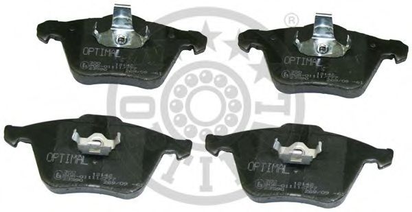 Комплект тормозных колодок, дисковый тормоз OPTIMAL 12142