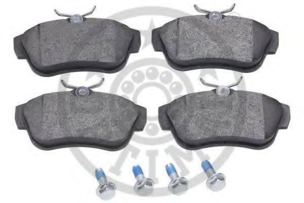 Комплект тормозных колодок, дисковый тормоз OPTIMAL 12300