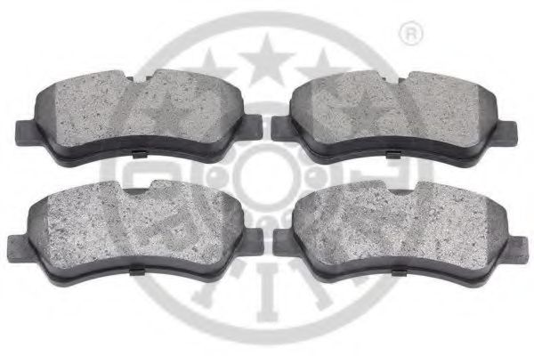 Комплект тормозных колодок, дисковый тормоз REMSA 2152100