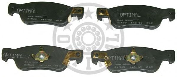 Комплект тормозных колодок, дисковый тормоз OPTIMAL 9599