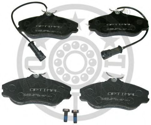 Комплект тормозных колодок, дисковый тормоз OPTIMAL 9842