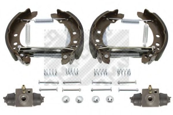 Комплект тормозных колодок MAPCO 9836