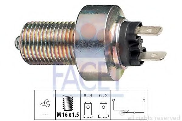 Выключатель фонаря сигнала торможения FACET 71201
