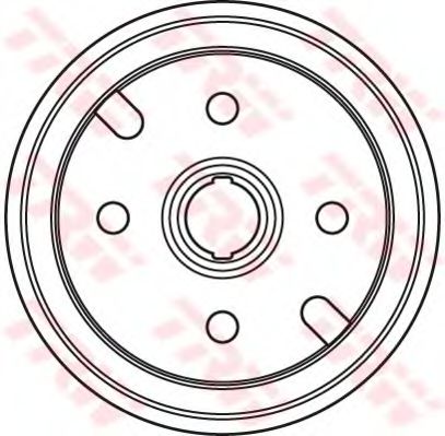 Тормозной барабан TRW DB4390