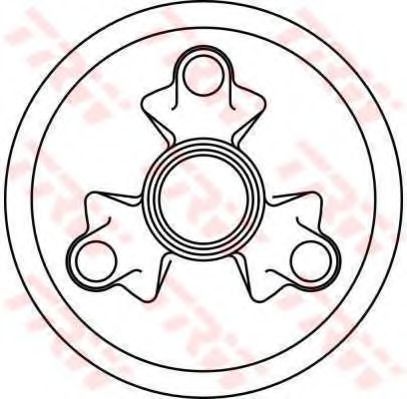 Тормозной барабан TRW DB5000