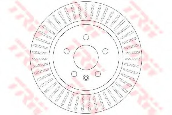 Тормозной диск TRW DF6371