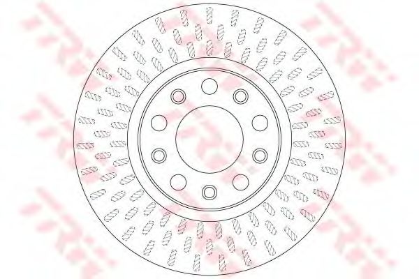 Тормозной диск TRW DF6450
