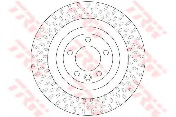 Тормозной диск TRW DF6505S