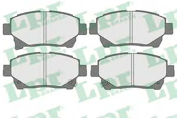 Комплект тормозных колодок, дисковый тормоз LPR 05P1602