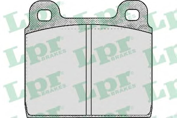 Комплект тормозных колодок, дисковый тормоз LPR 05P405
